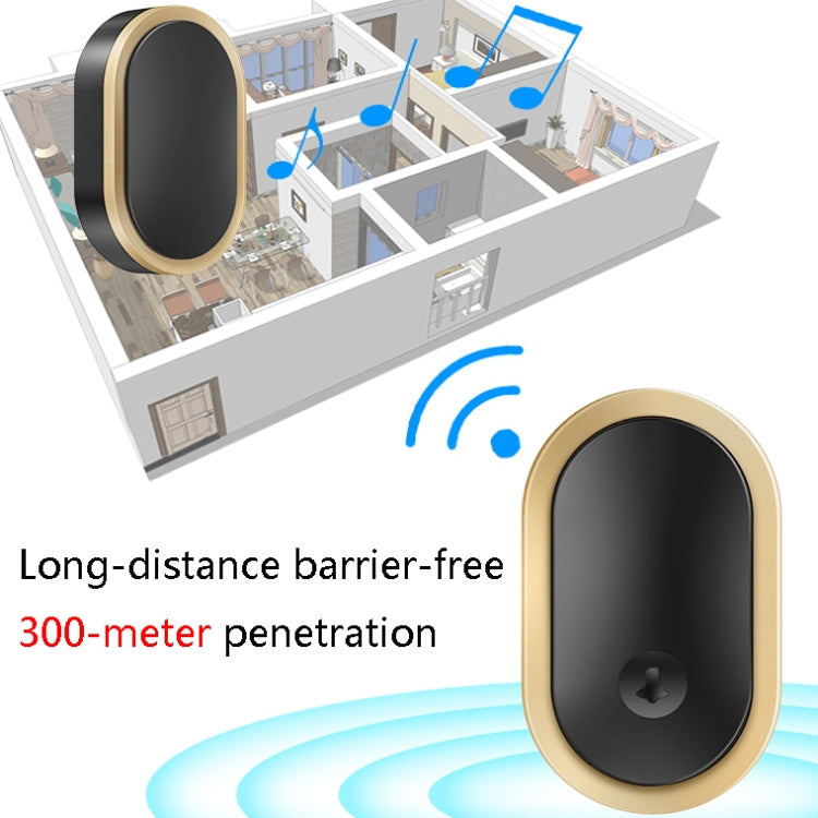 CACAZI A99 Home Smart Remote Control Doorbell Elderly Pager CACAZI A99 Home Smart Remote Control Doorbell Elderly Pager